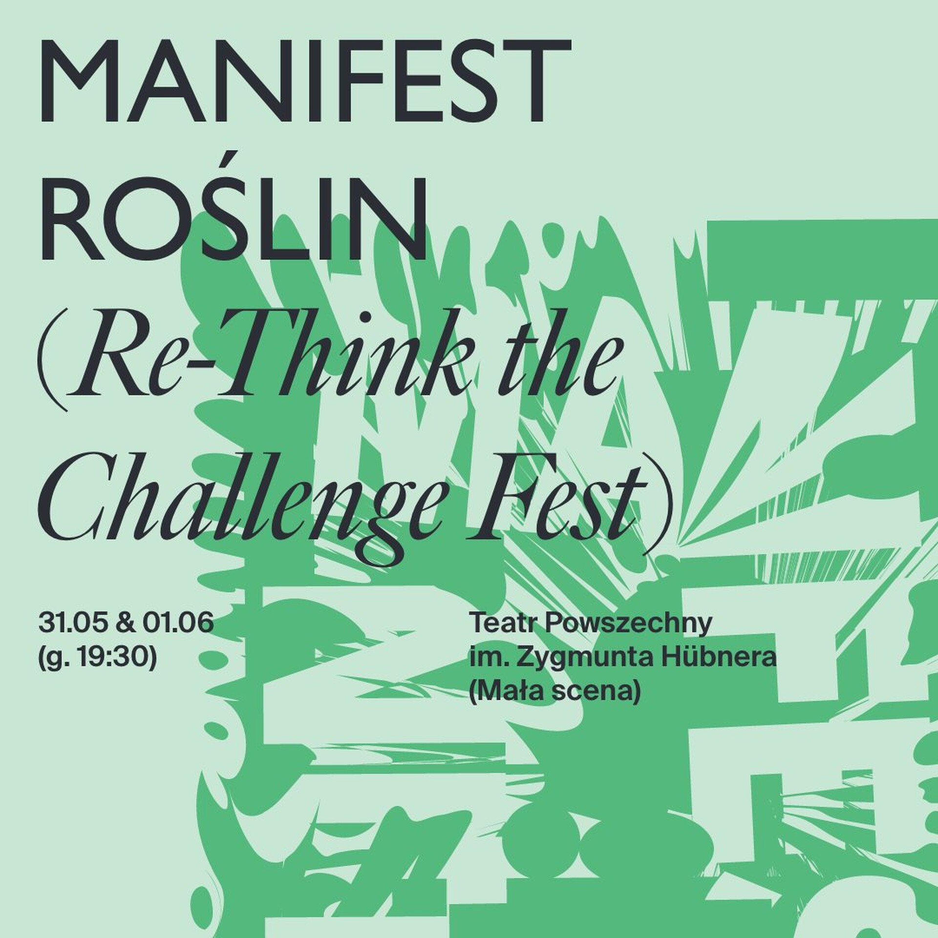 Ilustracja aktualności Manifest Roślin w ramach Re-think the Change Festival