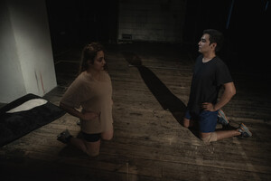 documentation of the action "On our knees"