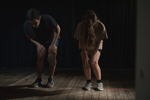 documentation of the action "On our knees"