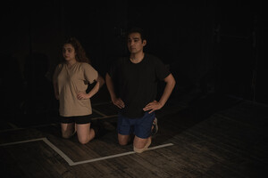 documentation of the action "On our knees"